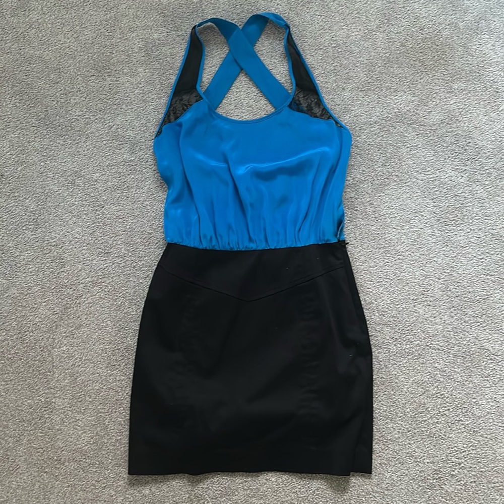 Plastic Island Silk and lace dress